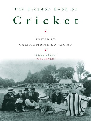 cover image of The Picador Book of Cricket